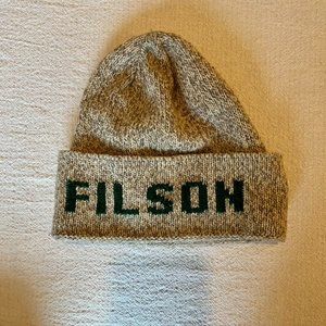 Filson Seattle Wool Beanie Spellout